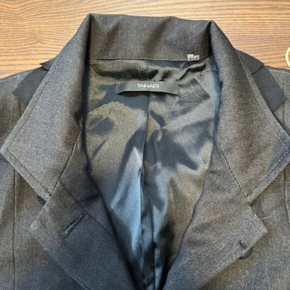 Tahari belted jacket blazer - Picture 11 of 14